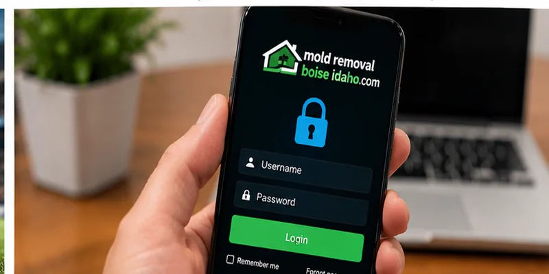 Secure login interfaces help visitors protect personal information during online browsing.